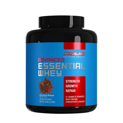 PROLAB Advanced Essential Whey - Chocolate Mousse - 5Lb - 76 Servings