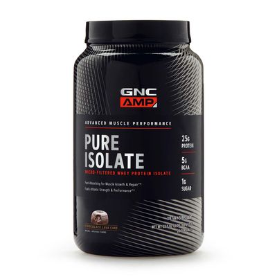 GNC AMP Pure Isolate Protein - Chocolate Lava Cake - 28 Servings