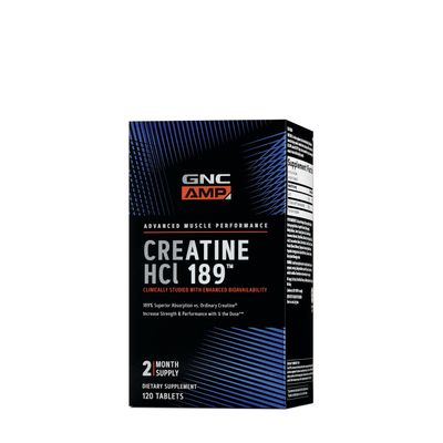 GNC AMP Creatine Hcl 189 - 120 Tablets