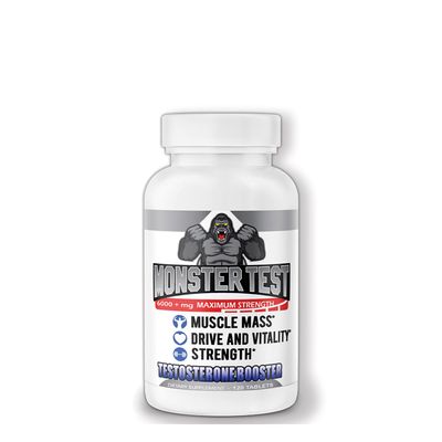 Angry Supplements Monster Test - Testosterone Booster - 120 Tablets