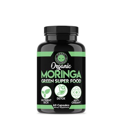 Angry Supplements Organic Moringa - 60 Capsules (30 Servings)