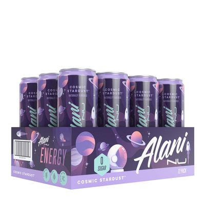 Alani Nu Energy Drink - Cosmic Stardust - 12 Cans