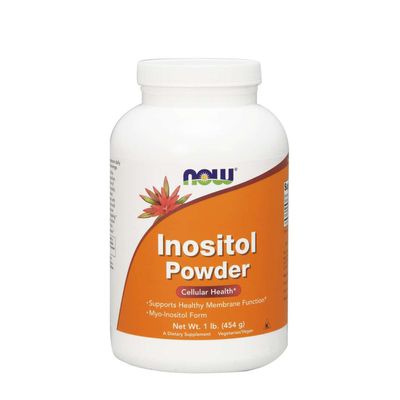 NOW Inositol Powder Healthy - 1 Lb (622 Servings) Healthy - 1 lbs.