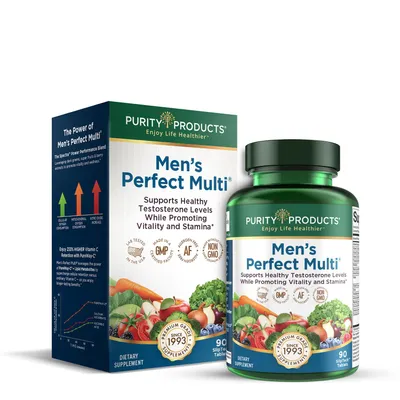 Purity Products Men's Perfect Multi Healthy - 90 Tablets (30 Servings)