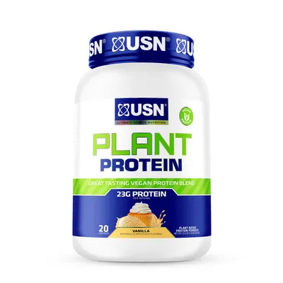 USN Plant Protein - Vanilla - 1.5 Lbs - 20 Servings