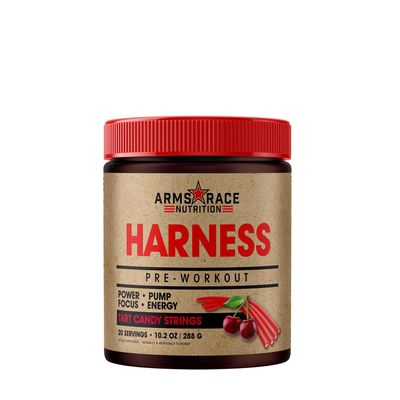 Arms Race Nutrition Harness Pre-Workout - Tart Candy Strings - 10.2 Oz