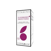 Codeage Elderberry Immune Complex Syrup Kids & Adults Daily Vitamin Vitamin C - 4 Oz. (60 Servings)