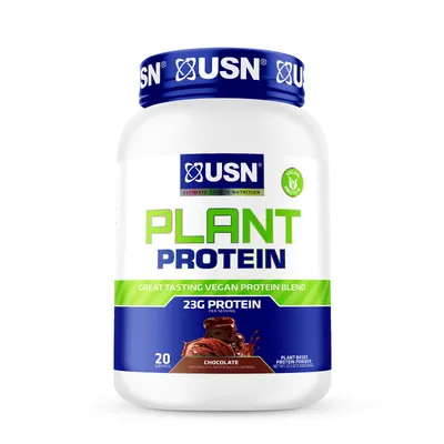 USN Plant Protein - Chocolate - 1.5 Lbs - 20 Servings