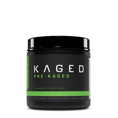 KAGED Pre-Kaged - Fruit Punch - 20 Servings