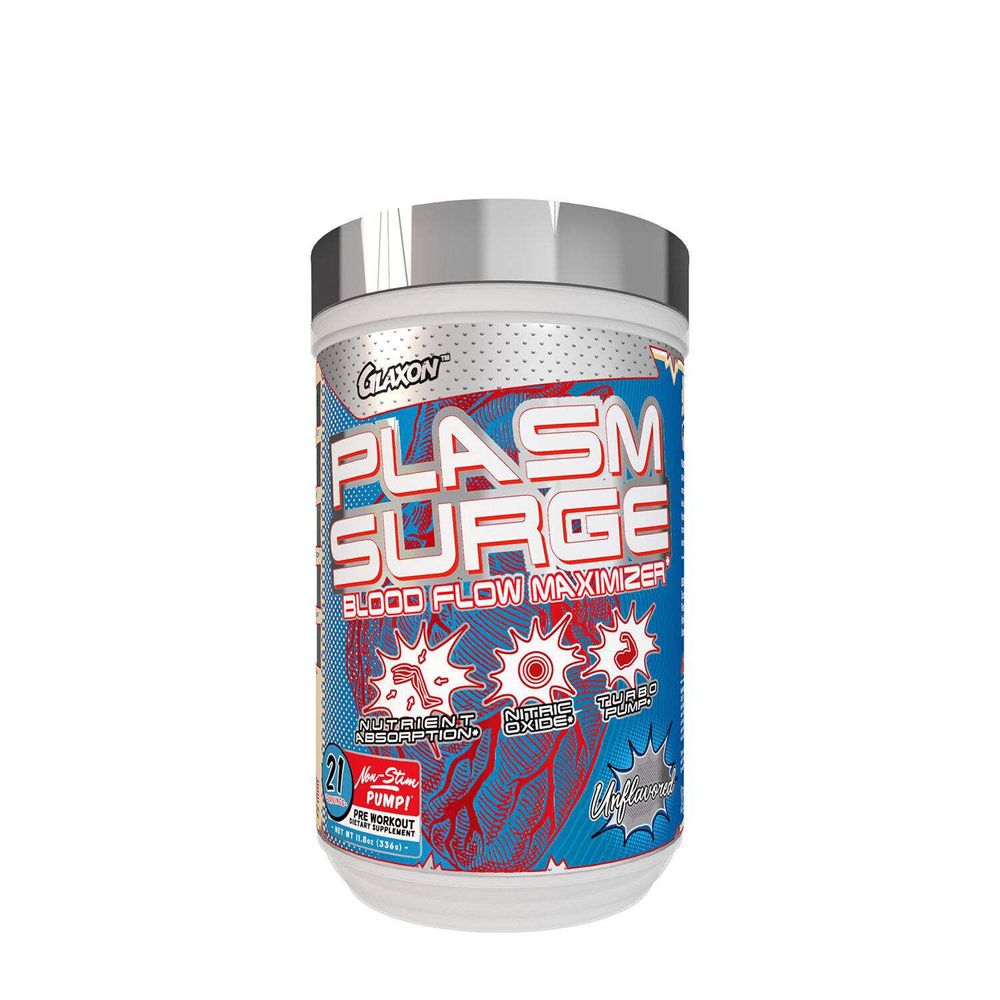 GLAXON Plasm Surge Blood Flow Maximizer - Unflavored - 21 Servings