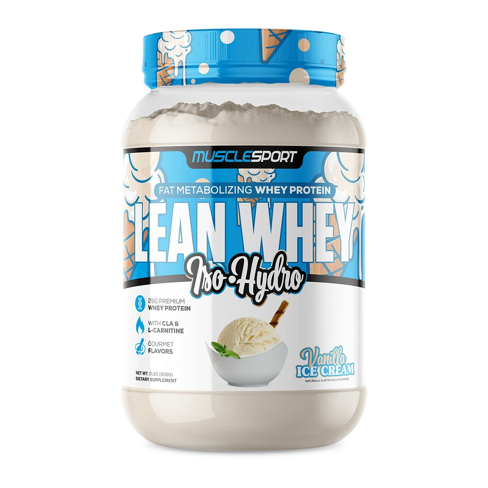 MuscleSport Lean Whey Iso-Hydro Protein