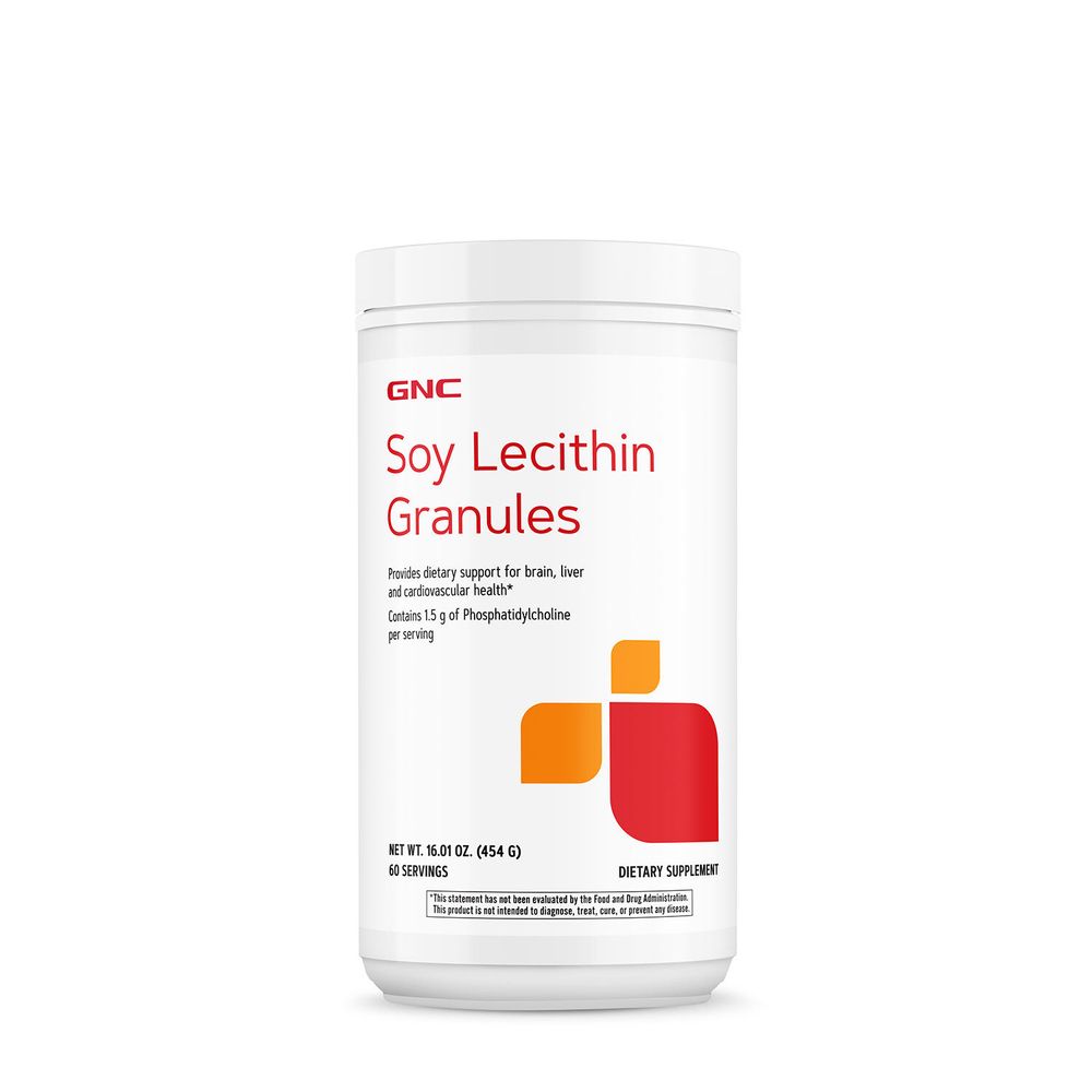 GNC Soy Lecithin Granulus - 16.01 Oz. (60 Servings)