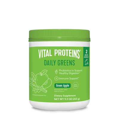 Vital Proteins Daily Greens - Green Apple - 9.3 Oz