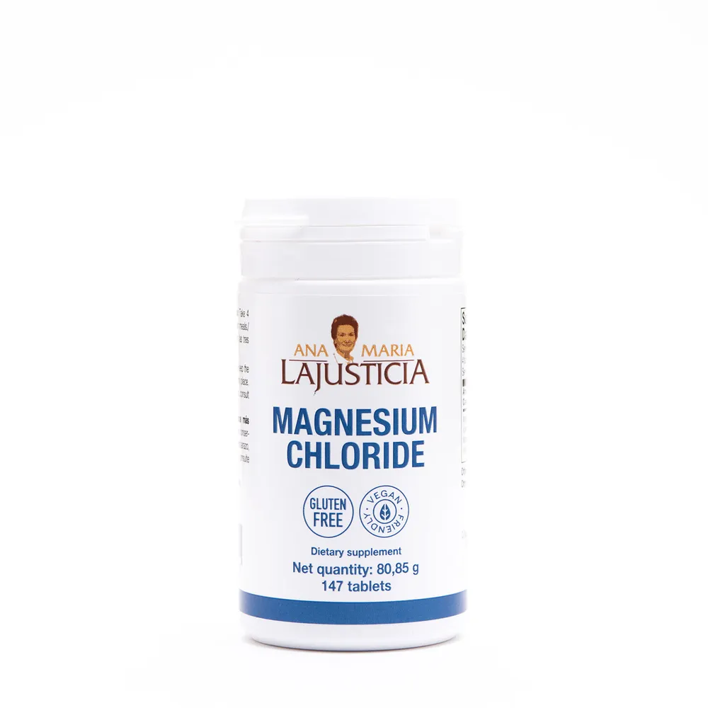 Ana Maria LaJusticia Magnesium Chloride Vegan - 147 Tablets (36 Servings)