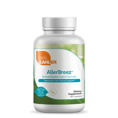 ZAHLER Allerbreez Vitamin C - 180 Capsules (30 Servings)