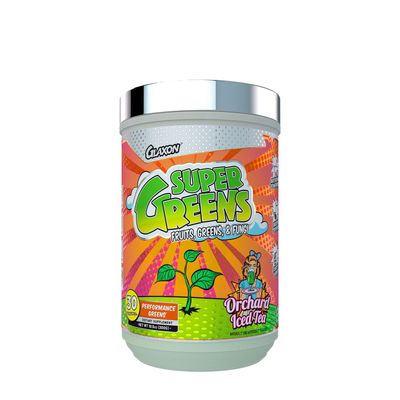 GLAXON Supergreens - Orchard Iced Tea - 10.5 Oz. (30 Servings)