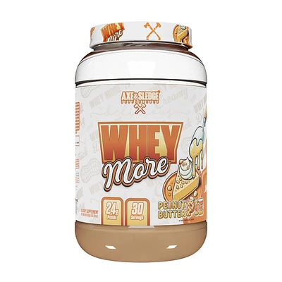 Axe & Sledge Supplements Whey Protein More - Peanut Butter Pie (30 Servings)