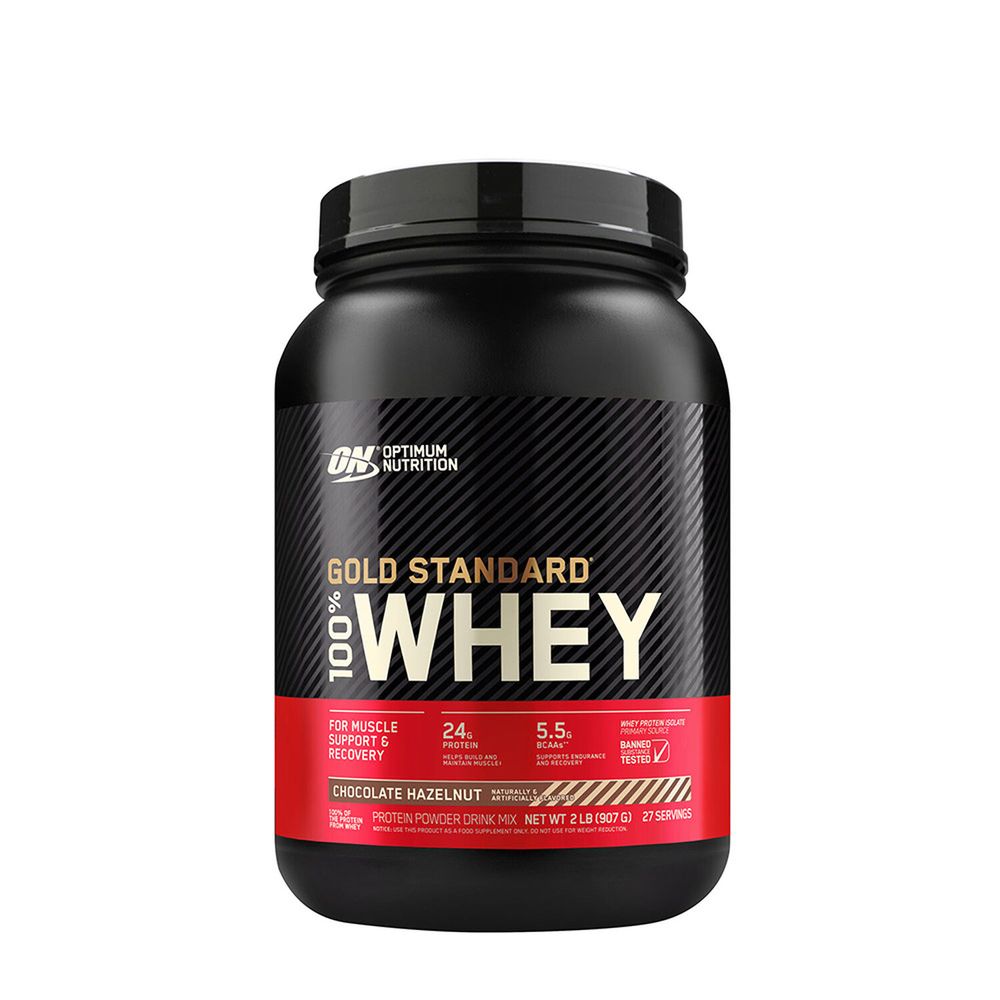 Optimum Nutrition Gold Standard 100% Whey Protein - Chocolate Hazelnut (27 Servings) - 2 lbs.