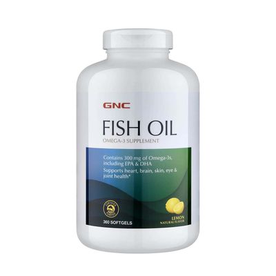 GNC Fish Oil - 360 Softgels (360 Servings)