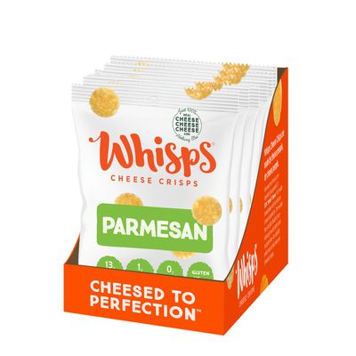 Whisps Cheese Crisps - Parmesan - 6 Bags