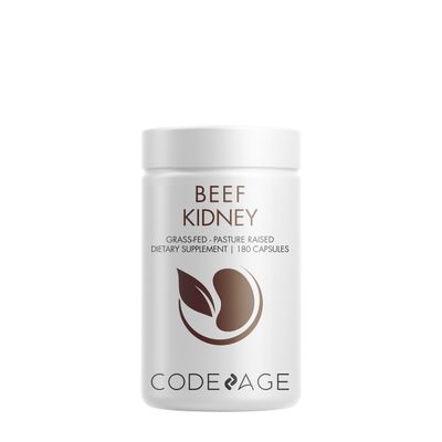 Codeage Beef Kidney Supplement - Grass Fed - 180 Capsules
