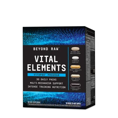 Beyond Raw Vital Elements Vitapak Program - 30 Vitapaks (30 Servings)