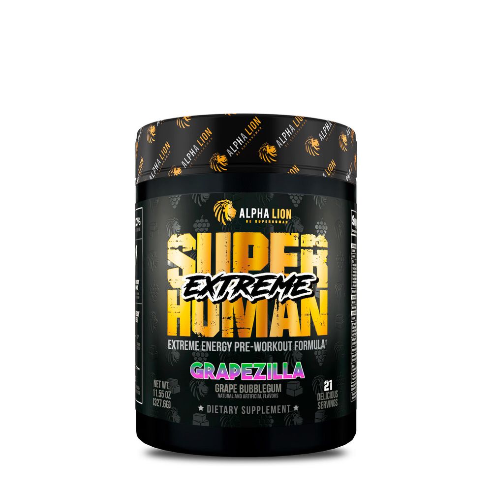 Alpha Lion Superhuman Extreme - Grape Bubblegum(21 Servings)