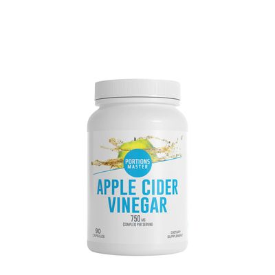 Portions Master Apple Cider Vinegar - 90 Capsules