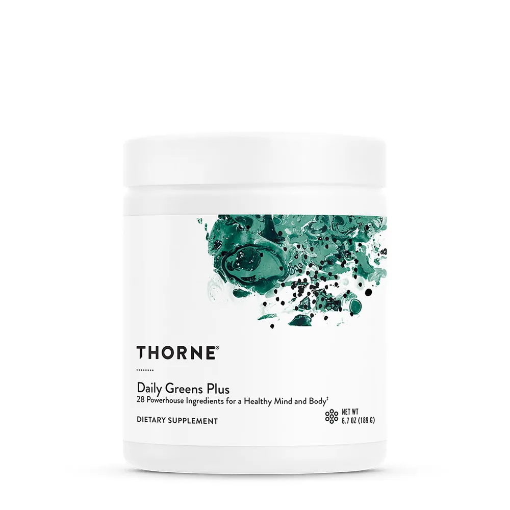 Thorne Daily Greens Plus Healthy - 6.7 Oz. (30 Servings)