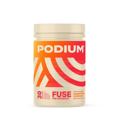 PODIUM Fuse Pre-Workout - Summertime Lemonade - 30 Servings