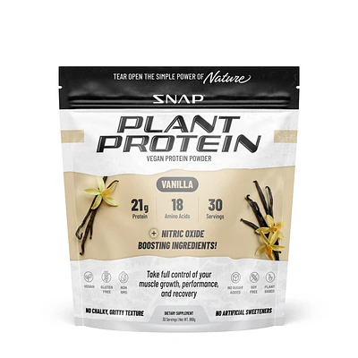 SNAP Supplements Plant Based Vegan Protein Powder Vegan