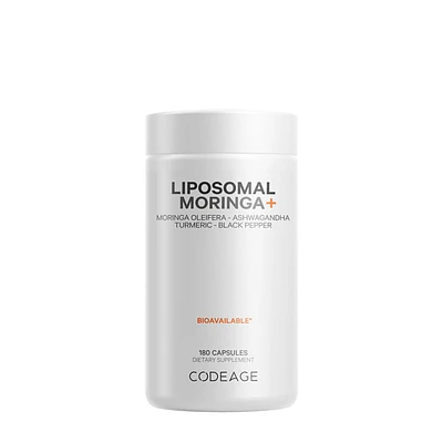 Codeage Liposomal Moringa Vegan - 180 Capsules (90 Servings)