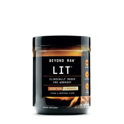 Beyond Raw Lit Pre-Workout - Iced Tea Lemonade - 14.5 Oz