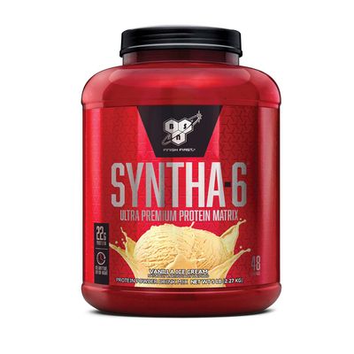 BSN Syntha-6 Premium Protein - Vanilla Ice Cream (48 Servings) - 5 lbs.