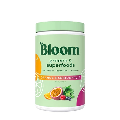 Bloom Greens & Superfoods - Orange Passionfruit (25 Servings)
