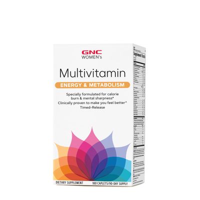 GNC Women's Multivitamin Energy & Metabolism - 180 Capsules