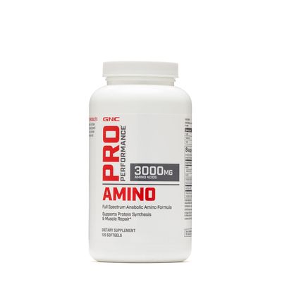 GNC Pro Performance Amino Acids - 3000Mg - 120 Softgels
