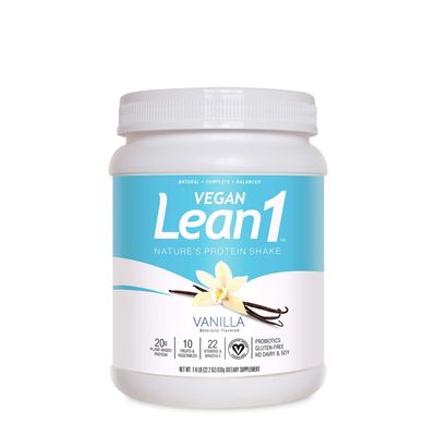Nutrition53 Vegan Lean1 Protein Shake - Vanilla - 1.4 Lb.