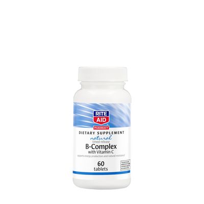 Rite Aid BVitamin C -Complex with Vitamin C Vitamin C - 60 Tablets (60 Servings)