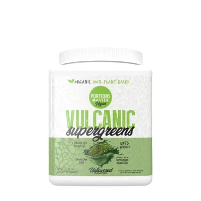 Portions Master Vulcanic Supergreens Healthy - Unflavored Healthy -7.9 Oz. (45 Servings)