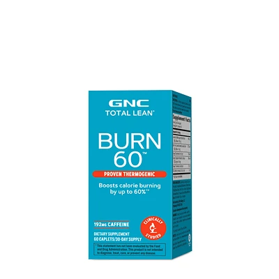 GNC Total Lean Burn 60 Healthy - Tablets (30 Servings)