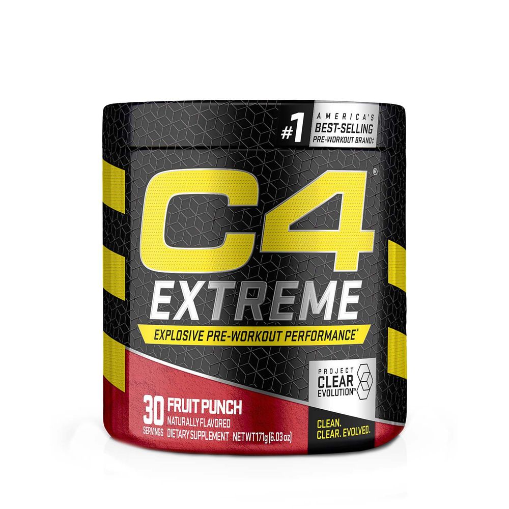 Cellucor C4 Extreme Pre-Workout - Fruit Punch - 30 Servings