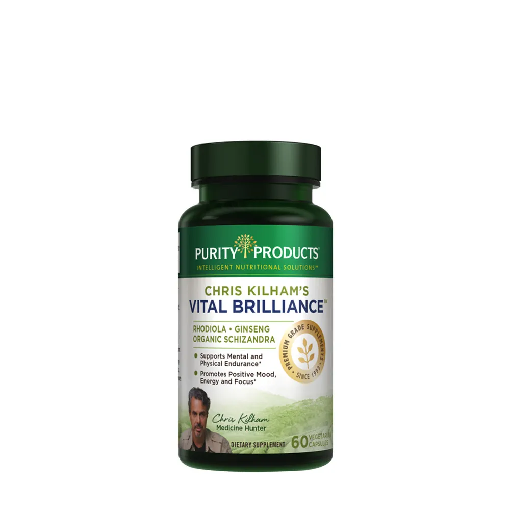 Purity Products Chris Kilham's Vital Brilliance - 60 Vegetarian Capsules (30 Servings)