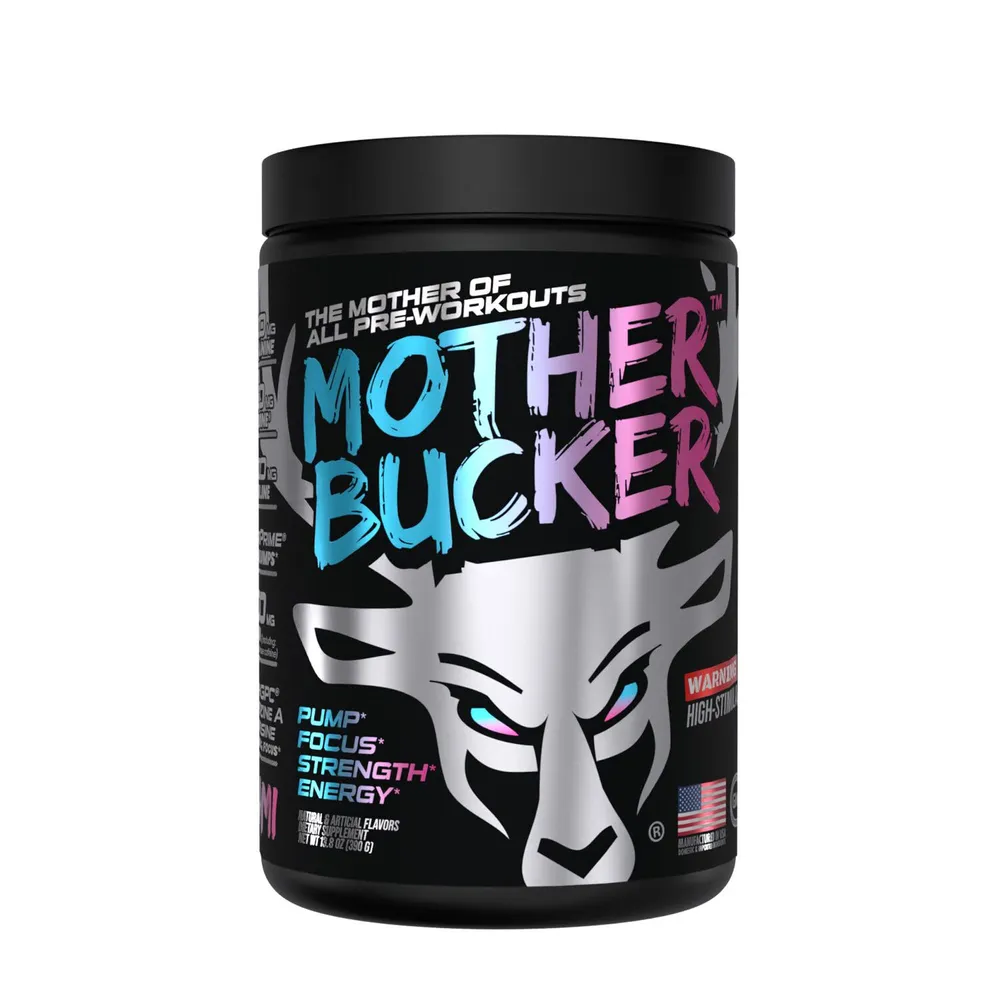 GNC Bucked Up Mother Bucker Nootropic Pre-Workout - Miami - 20 Servings