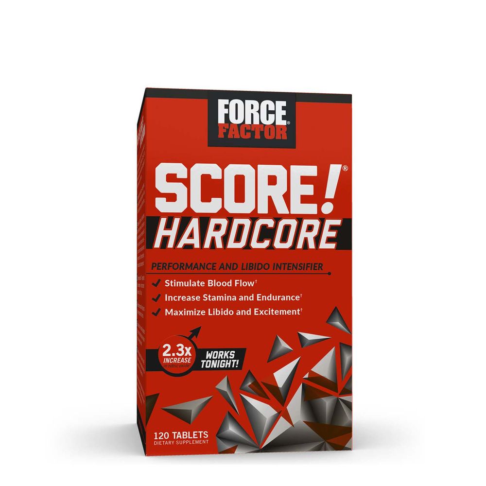 Force Factor Score! Hardcore Vitamin B - 120 Tablets (60 Servings)