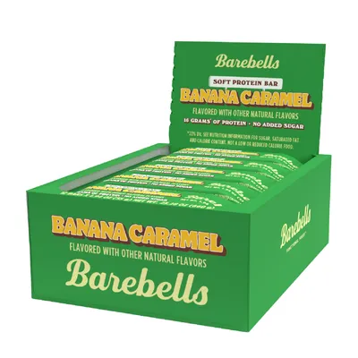 Barebells Soft Protein Bar - Banana Caramel (12 Bars)