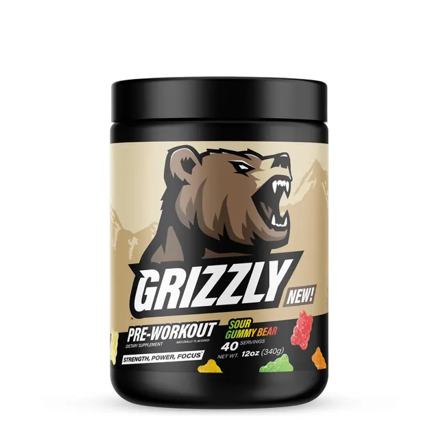 Alpha Lion Superhuman Sport Performance & Recovery Pre- Workout - Sour  Gummy Bear