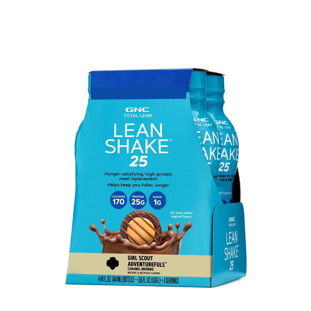GNC Total Lean Lean Shake 25 - Adventurefuls - 4 Pack
