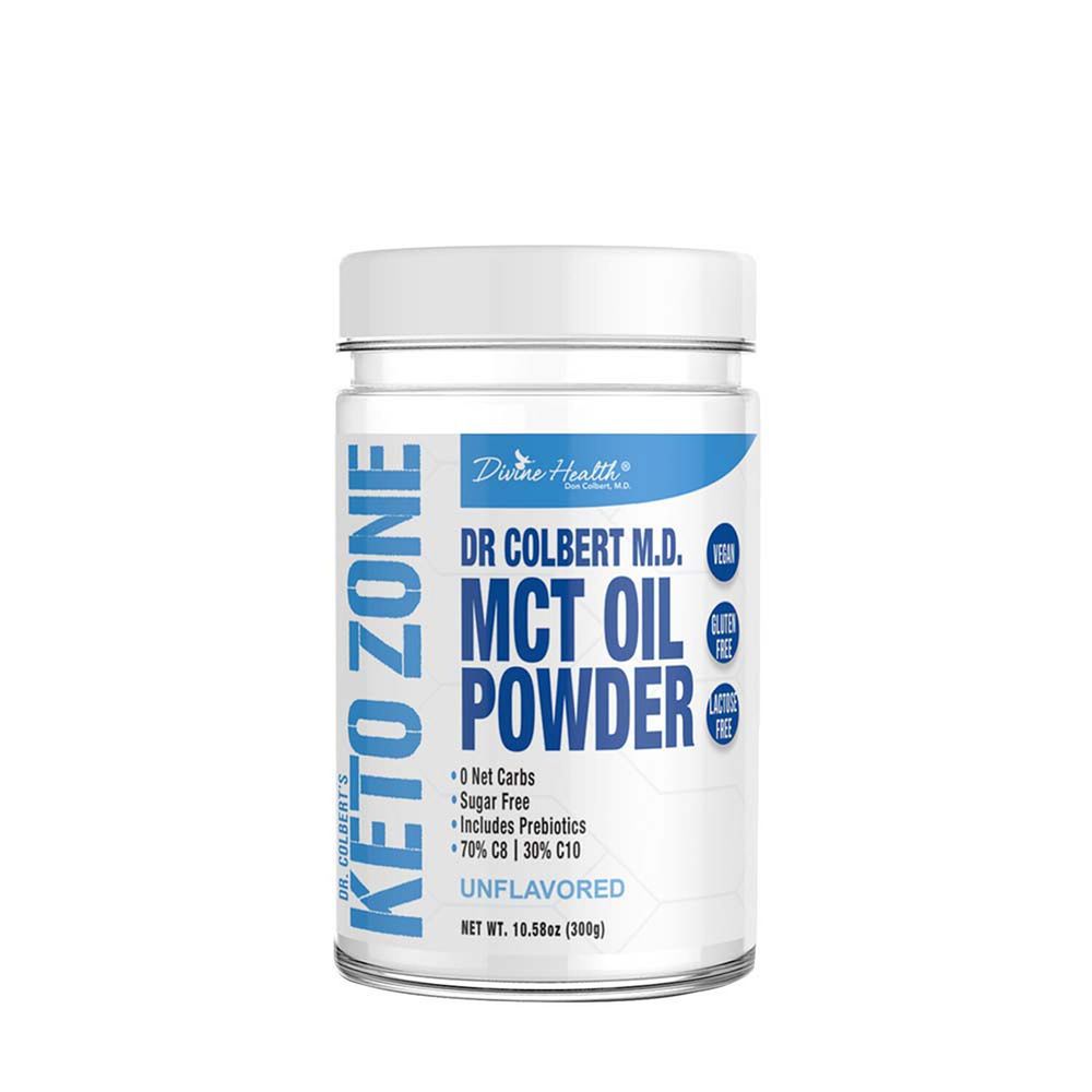 Keto Zone Mct Oil Powder Vegan - Unflavored Vegan - 10.58 Oz. (30 Servings)