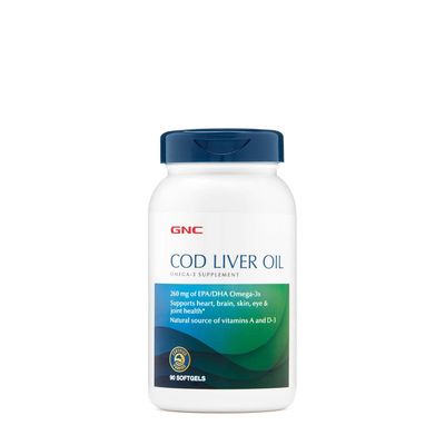 GNC Cod Liver Oil - 90 Softgels